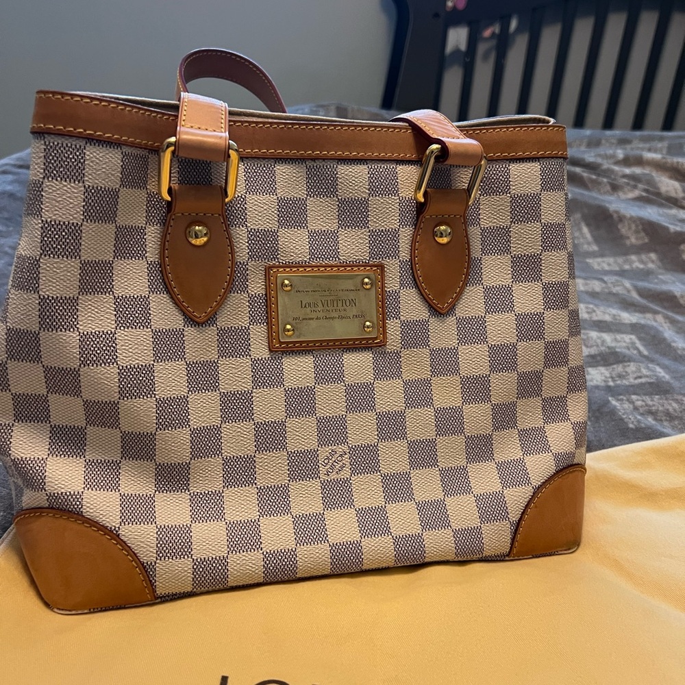 Louis Vuitton Damier Azur Hampstead PM